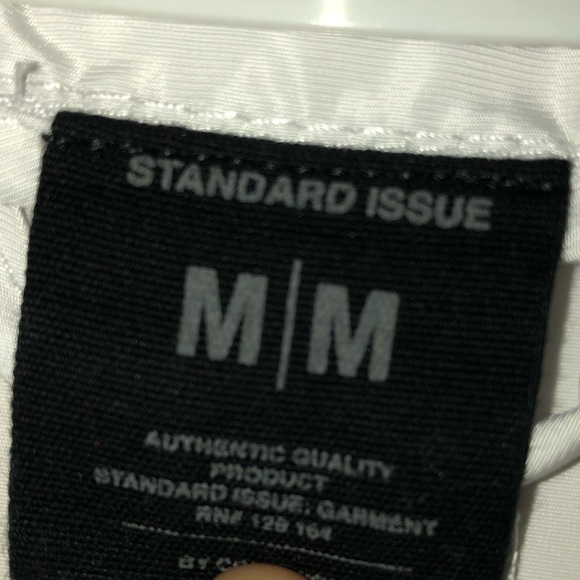 Black and white standard issue rain jacket - Picture 3 of 3